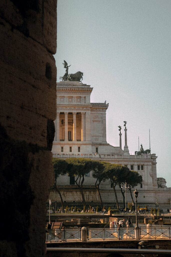 Explore the majestic Altare della Patria, a neoclassical monument in Rome, Italy.
